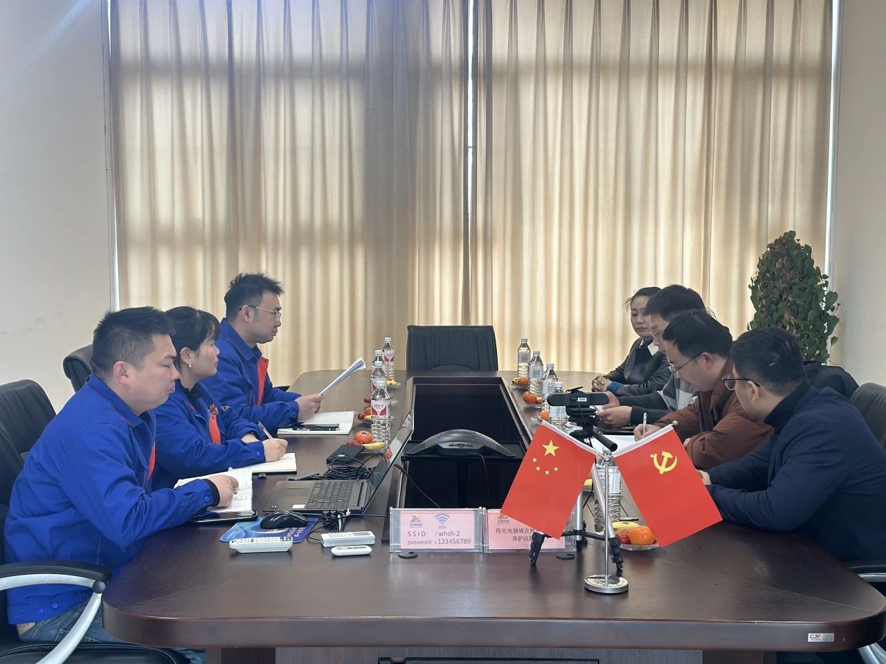 共探行业新趋势 共谋合作新篇章—武汉双虎涂料与湖南新威凌金属新材料科技股份有限公司开展深度交流座谈